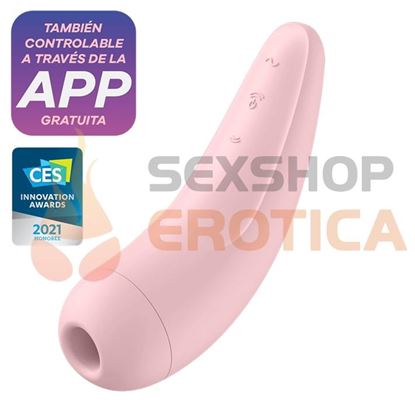 Satisfyer Curvy 2 succcionador de clitoris con control mediante bluetooth